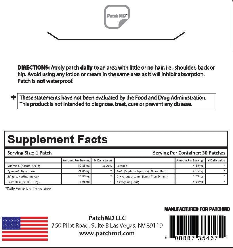 PatchMD - Allergy Plus Topical Patch, 30 Day Supply