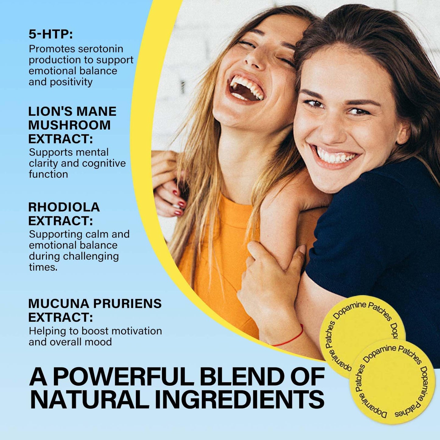 Dopamine Patches-Used for enhancing concentration and maintaining emotional stability on a daily basis (30 pack) (1PCS)