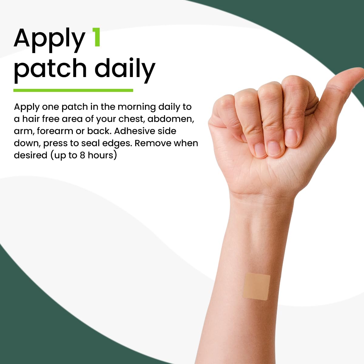Veru Wellness Immune Plus Patch - Daily Immune - Overall Health, Zinc, Elderberry and Echinacea (60 Day)