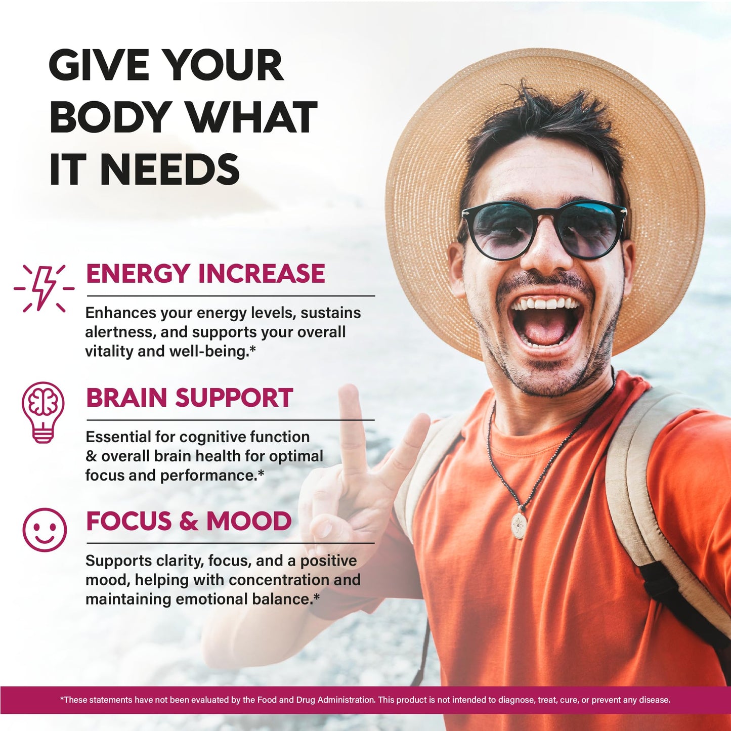 USDA Organic Vitamin B12 Sublingual Drops - 5000 mcg Liquid Vegan Methylcobalamin for Women & Men - Energy Boost, Focus & Mood, Brain Health Support - Maximize Absorption - 2 Month Supply, 2 fl oz